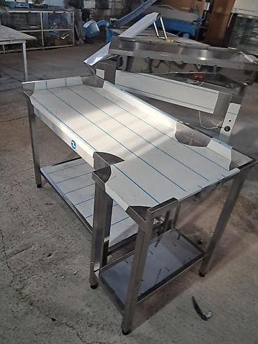 Paslanmayan poladdan (inox) istehsal edilmiş peşəkar mətbəx mebeli - — 2