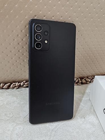 afon 7: Samsung Galaxy A72, rəng - Qara, Barmaq izi — 2