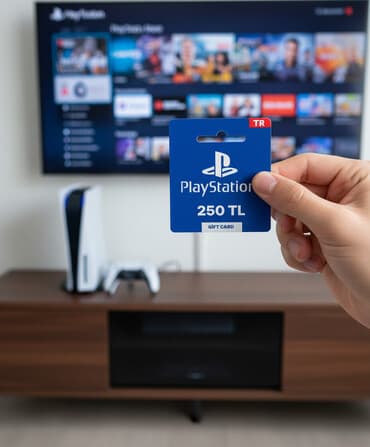 iş part time: Turkiye Regionuna Uygun🇹🇷 Ps Gift Card (Hediyye Karti) Ps Store — 1