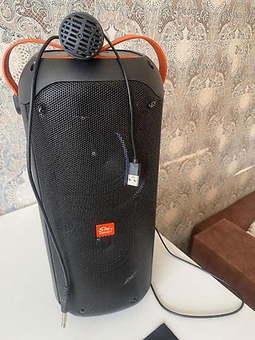 texnomart elaqe: İşlənmiş Kolonka, Növ - Bluetooth, rəng - Qara — 1