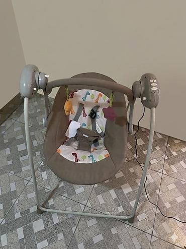 elektrikli nenni: Elektron uşaq beşiyi / üzən kreslo - Qiymət: 45 AZN - Həm tokla, həm — 1