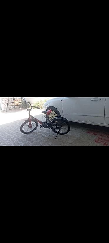 vlosiped: Uşaq velosipedi – URAN markası - Ölçü: təxminən 20 düym təkərlər - — 2