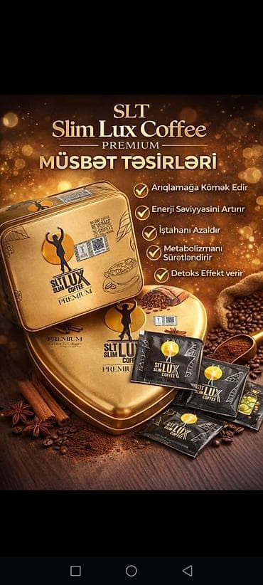 first class fit kahve отзывы: SLT Slim Lux Coffee – Premium arıqladıcı qəhvə Məhsulun — 3