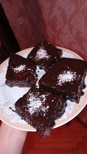 tort sekilleri instagram: Məhsul: Ev üsulu şokoladlı brauni dilimləri Təsvir: - Qatı, nəmli və — 1