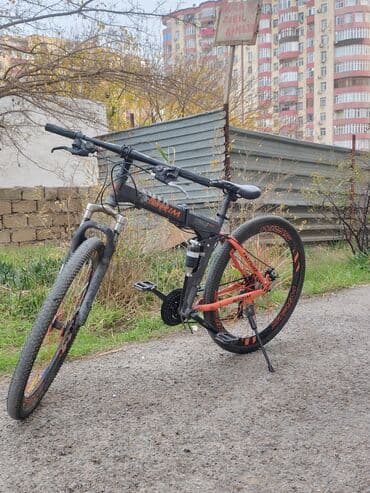 ucuz velosipedlər: İşlənmiş Dağ velosipedi Stels, 29", sürətlərin sayı: 7, Ünvandan götürmə — 1