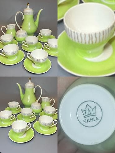 чайный сервис: Kahla porselen çay-servis dəsti - Brend/işarə: Kahla (qabların — 1