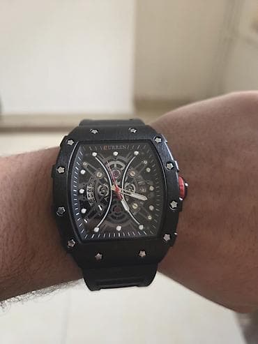 Qol saatı, Curren, rəng - Qara