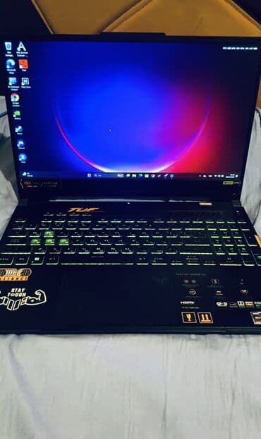 💻ASUS TUF Gaming A15💻 Windows 11 pro💻 EKRAN: (FHD 144hz) YADDAŞ :512gb