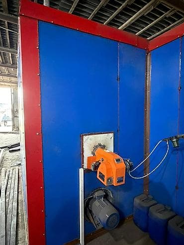 Toz boya üçün soba (powder coating oven) – sənaye tipli, böyük ölçülü — 4