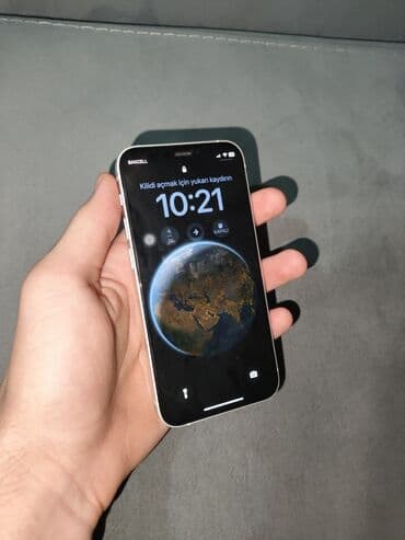 мини телефон: IPhone 12 mini, 128 GB, Ağ, Face ID — 3