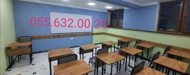 uşaq stol stul: Tədris kursları üçün stol stul desti masa və oturacaqlar dəstləri — 5