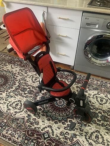 uşaq araba: Uonibaby uşaq üçtəkərli velosiped-araba - Brend/model: uonibaby - — 2