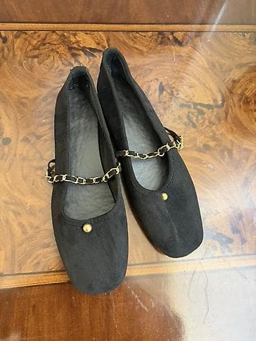 Baletkalar, Ölçü: 40, rəng - Qara, Yeni