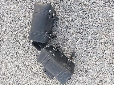 sprinter aksesuar: Məhsul: Motosiklet üçün yan çanta dəsti (2 ədəd) - Material: Qara — 3