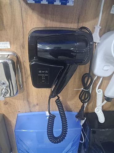 hava feni: Divar tipli fen – hamam və otel üçün - Divara montaj olunan fen — 2