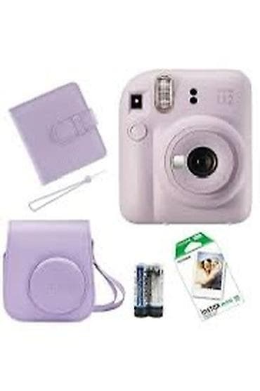 mini televizor: Fujifilm Instax Mini lilac rəngli instant fotoaparat seti - Cihaz — 1