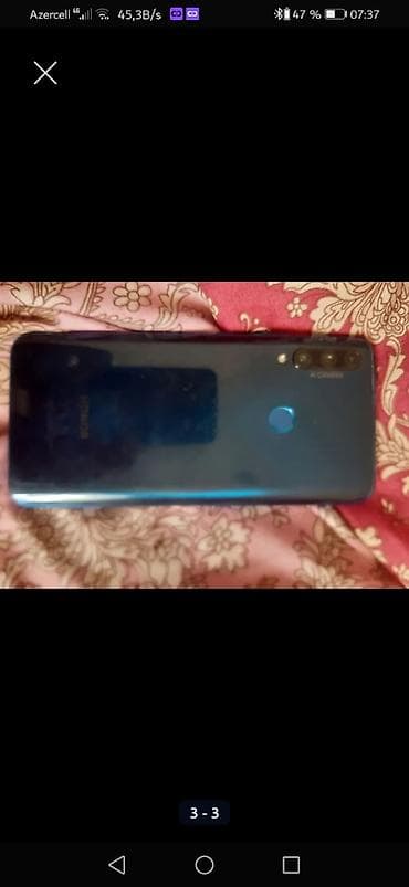 skanerlər: Honor 9X, 128 GB, rəng - Mavi, İki sim kartlı — 3