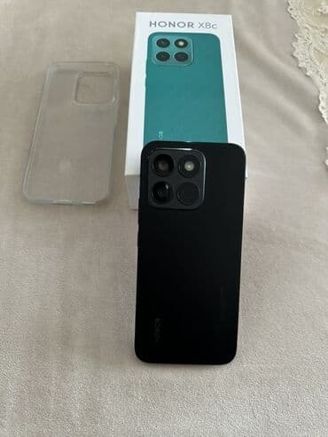телефон баку: Honor X8c, 128 GB, rəng - Qara — 2