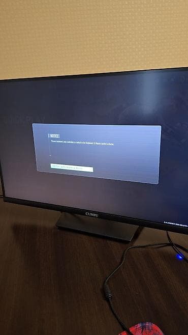 komputer setup: CUNPU 27" 2K (2560x1440) 240Hz Gaming Monitor Monitor yeni — 1