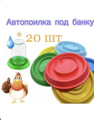 toyuqlar satilir: Yem qabı, Su üçün, Heyvanlar üçün, Ünvandan götürmə, Ödənişli çatdırılma, Rayonlara çatdırılma — 1