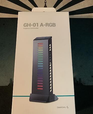 DeepCool GH-01 A-RGB GPU Stand/Holder. Держатель/подпорка для тяжёлых lalafo.az -da DeepCool GH-01 A-RGB GPU Stand/Holder. Держатель/подпорка для тяжёлых