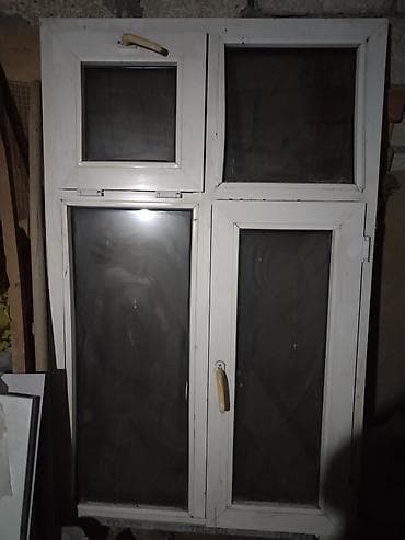PVC pəncərə bloku
Hündürlüyü 160sm, eni 100sm