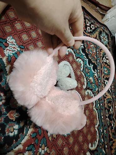 беруши баку: Qış üçün qulaqlıq dəsti - Model: tüklü/plyuş qulaqları örtən başlıqlı — 2