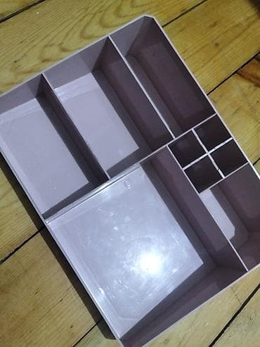 Çox bölməli plastik təşkilatçı qutu - Material: möhkəm plastik - — 1