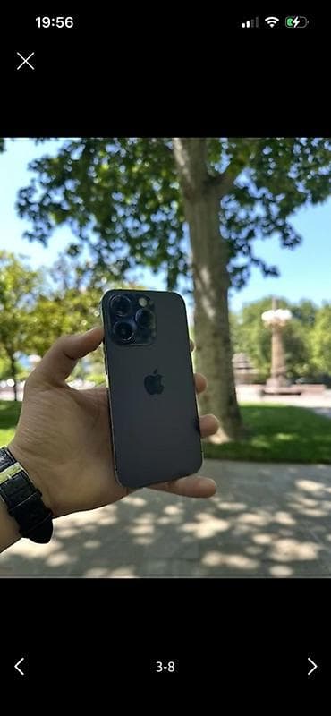 IPhone 15 Pro, Black Titanium lalafo.az -da IPhone 15 Pro, Black Titanium