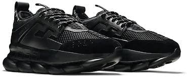Женская обувь: Versace Chain Reaction “Triple Black” Sneakers Original Versace Chain — 3