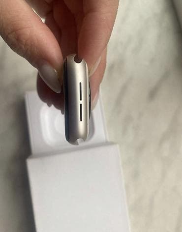kol saati: İşlənmiş, Smart saat, Apple, Sensor ekran, rəng - Ağ — 5