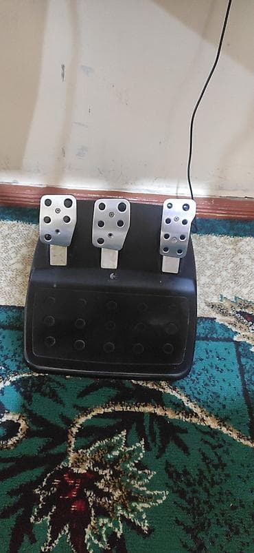 komputer manitorlari: Logitech G25 sükan və pedal seti – tam simulyator dəsti !!SADECE — 3