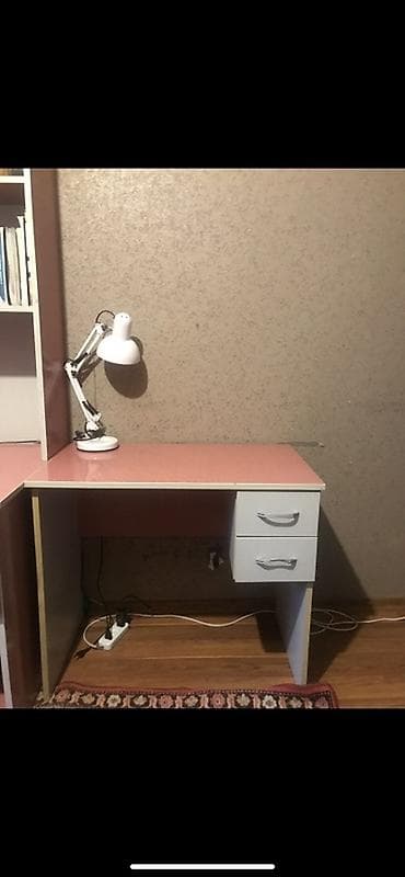 komputer setup: Uşaq/yeniyetmə otağı üçün modul mebel dəsti - Komplekt: iş masası — 5