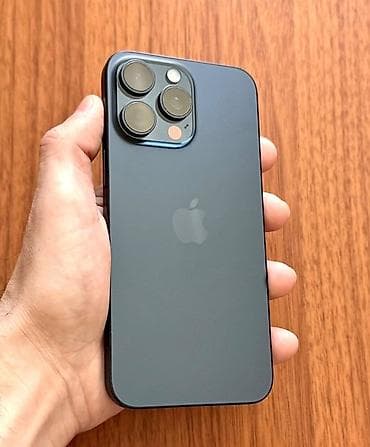 iphone 15 pro 128: IPhone 15 Pro Max, 256 GB, Blue Titanium, Face ID — 1