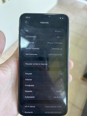 samovar ucuz qiymete: IPhone 11 Pro Max, 64 GB, Qızılı, Face ID — 5
