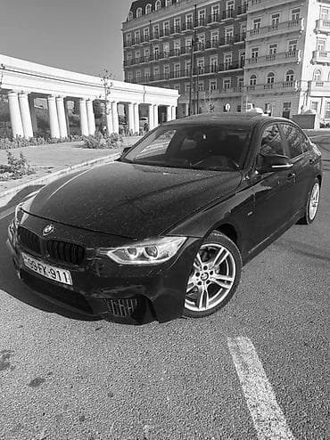 Avtomobil satışı: BMW 328d, sedan, qara rəng. - Dizel mühərrik (328d) – güclü və — 5