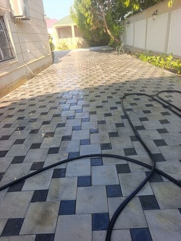 duz corek: Tamet döşəmə xidməti – dekorativ beton/daş təməli ilə həyət və giriş — 4