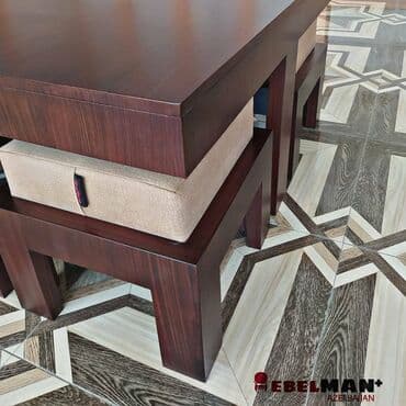 zilli baku: "Safiye" funksiyalı masa və oturacaq dəsti. İstər jurnal masası kimi — 3