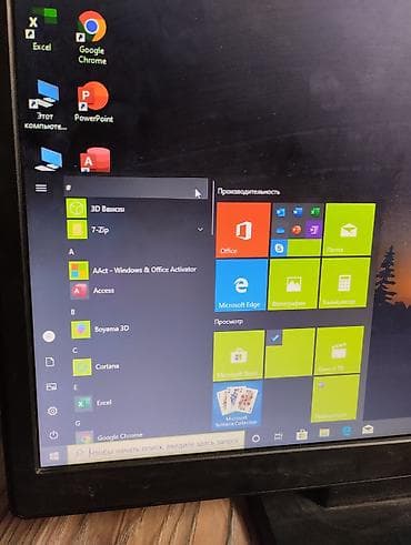 2 ci el komputer: HP stolüstü kompüter dəsti Tərkib: - HP ProDesk sistem bloku - HP — 5