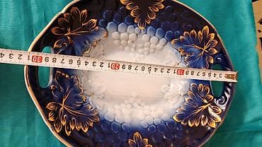 genclik service: Boşqablar, 2 ədədli dəst, rəng - Göy, Keramika — 3