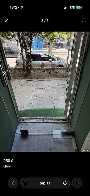 giris qapi: Şüşəli vitrin qapı sistemi matoru ayrinda satmaq mumkundu - Material — 3