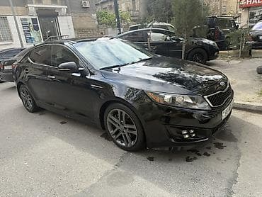 Avtomobil satışı: Kia Optima – qara rəngli, zərif və dinamik sedan. - Korpus: 4 qapılı — 3