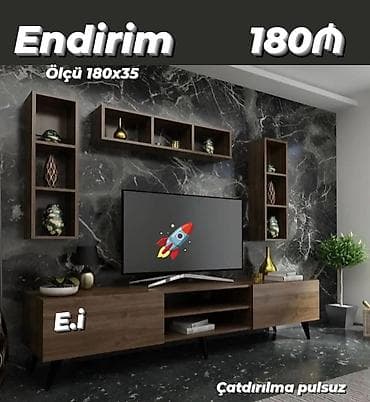 Düz TV altlığı, Polkalı, Taxtalı