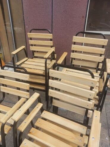 toxunma saplar satisi: Bag heyet stol stlu cixdi satiwa toz boya ile kiraskalanir 4 neferik — 5