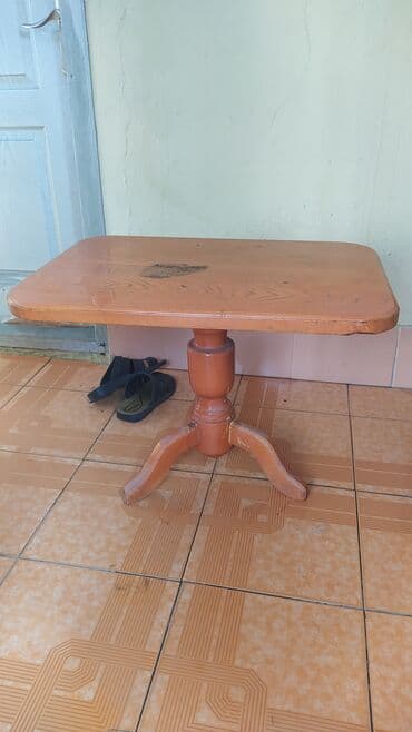 Masalar: Klassik masa, Açılmayan, Taxta, Dördbucaq masa — 1