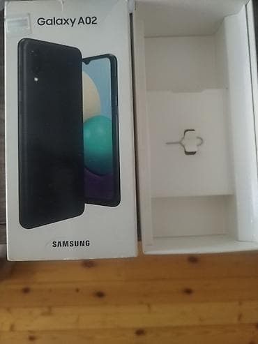 Elektronika: Samsung Galaxy A02, rəng - Qara, İki sim kartlı — 2
