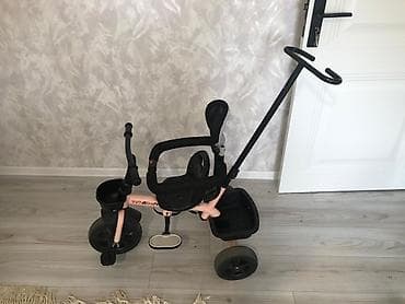 Uşaq velosipedləri: Uşaq üçtəkərli velosipedi – itələmə tutacağı və təhlükəsizlik kəməri — 3