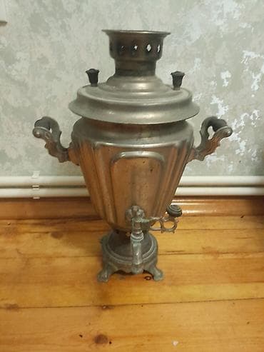 İşlənmiş Od Samovar, 5 l, Ünvandan götürmə