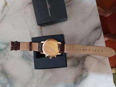 curren saatlari: Qol saatı, Tommy Hilfiger, rəng - Qəhvəyi — 4