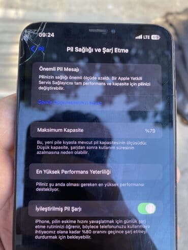 qeydiyatsız iphone: IPhone Xs Max, 256 GB, Qara — 3